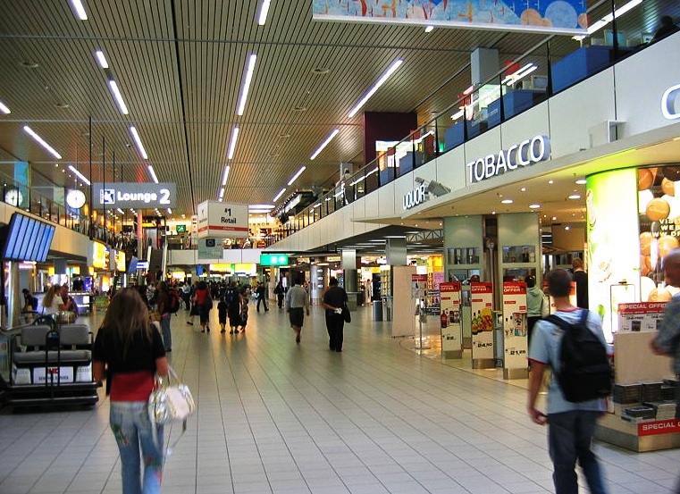 Schiphol Airport in Amsterdam - Interior design