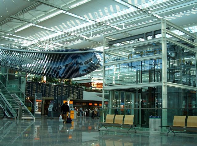 Munich Airport - Terminal view