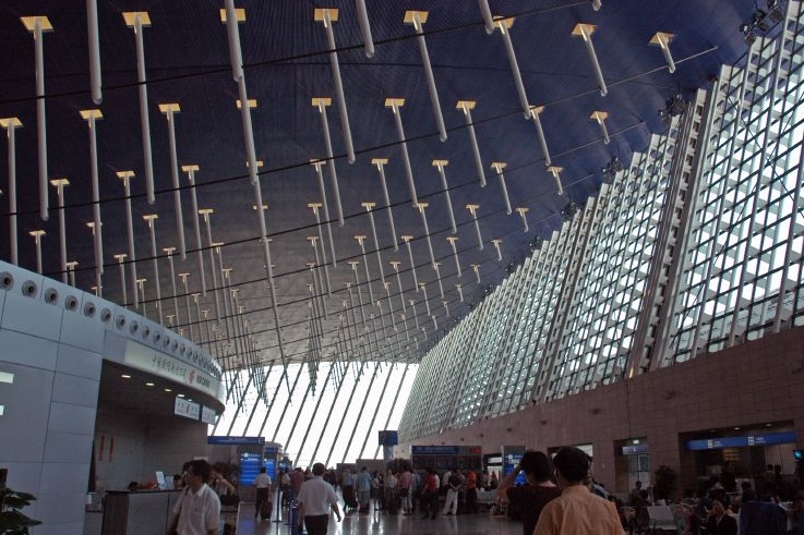 Shanghai Pudong International Airport - Great design