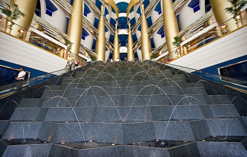 The Burj- al-Arab Hotel, Dubai - Fantastic design