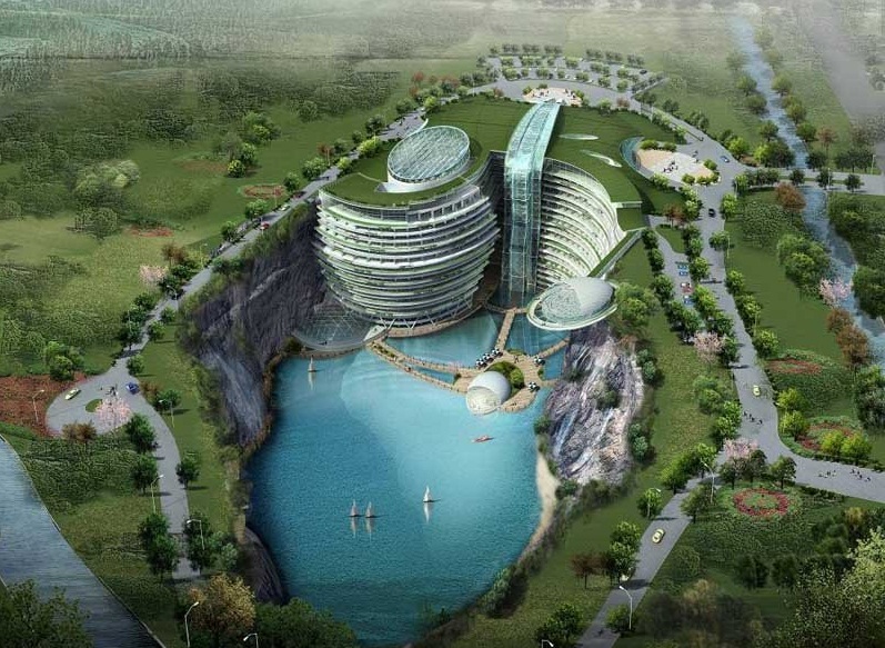 Waterworld  Hotel, Songjiang, China - Panoramic view