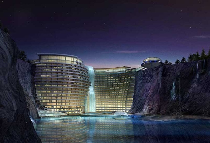 Waterworld  Hotel, Songjiang, China - Unique design
