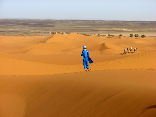 The Sahara Desert, North Africa