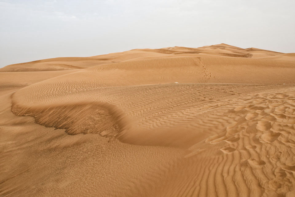 The Arabian Desert  - The most sparsely deserts in the world
