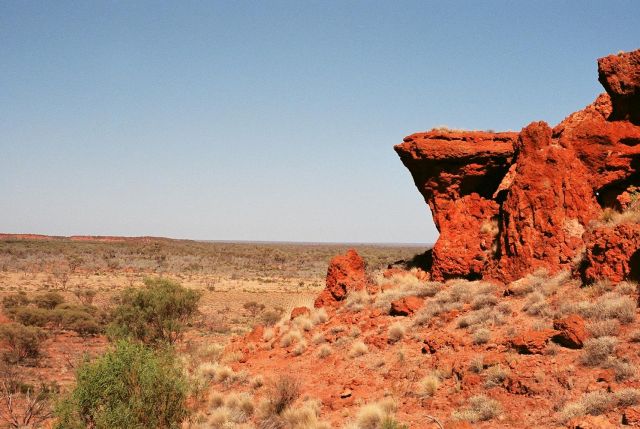 The Great Victoria Desert, Australia - Dry territory of Australia