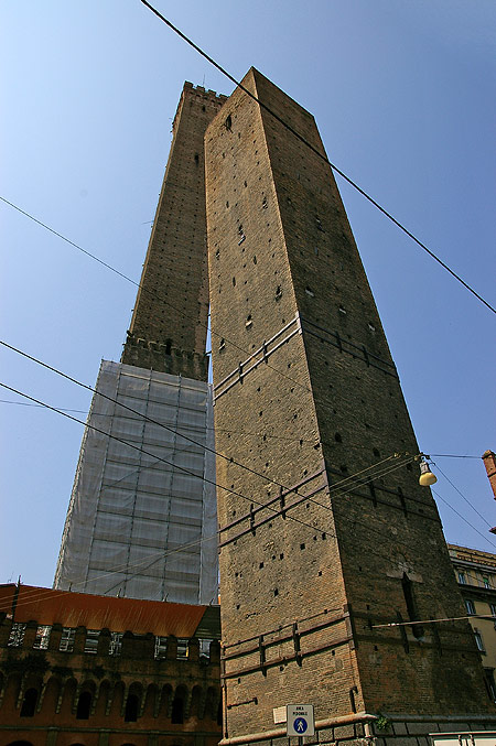The Two Towers of Bologna - Beautiful view