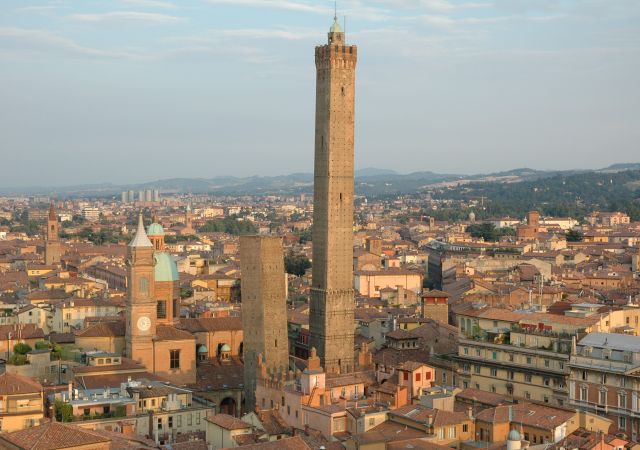 The Two Towers of Bologna - Fantastic view of the towers