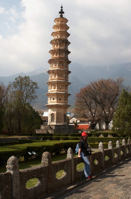 The Three Pagodas, Dali - Remarkable tower