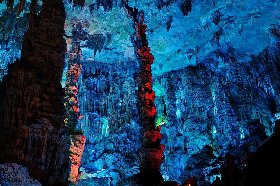 Reed Flute Cave, China - Fairy place