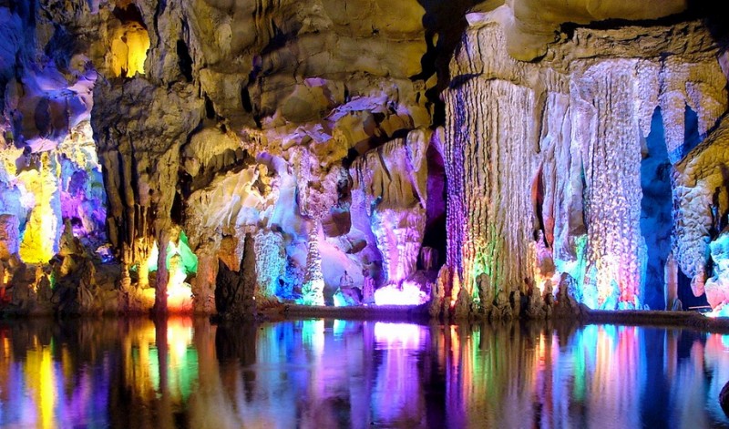 Reed Flute Cave, China - Magical world