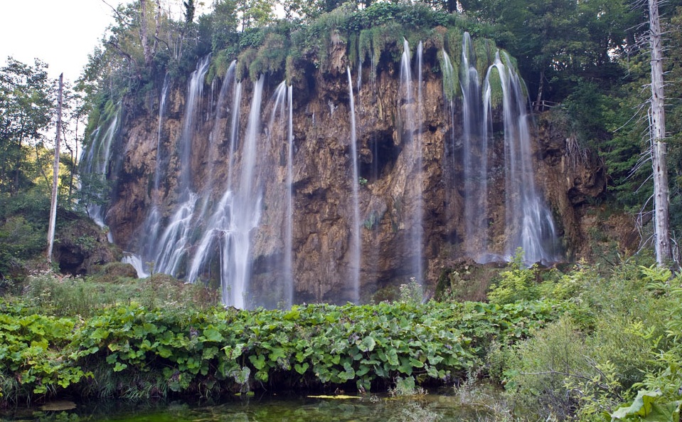 The Plitvice Lakes National Park - Natural dam