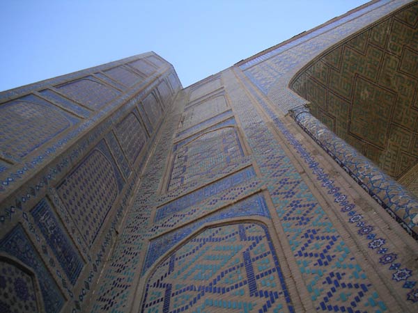 Bibi Khanum Mosque - Impressive decoration