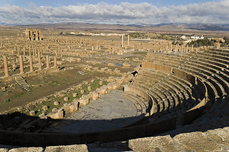 Timgad - Consummate example of a Roman military colony