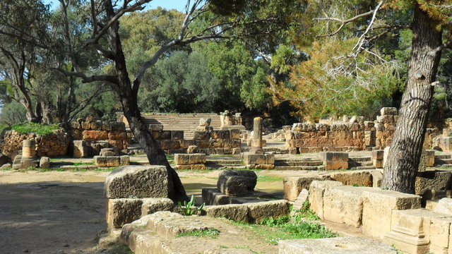 Tipasa - Coastal ruins of  the Roman military colony  