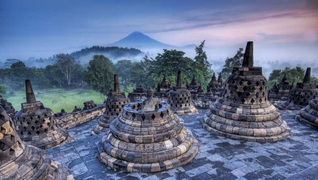 The Island of Java - The Famous Borobudur