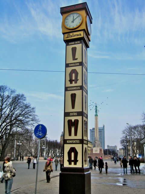 The Laima Clock - Popular Meeting Place