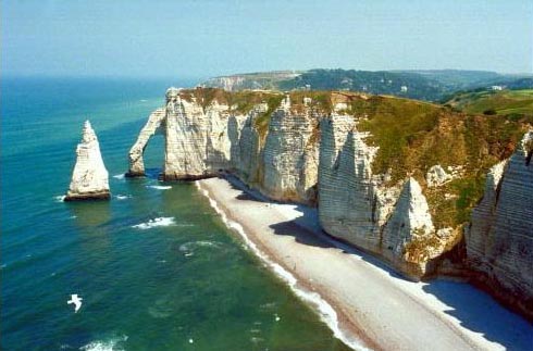 Normandy - Emerald Cliffs in Upper Normandy