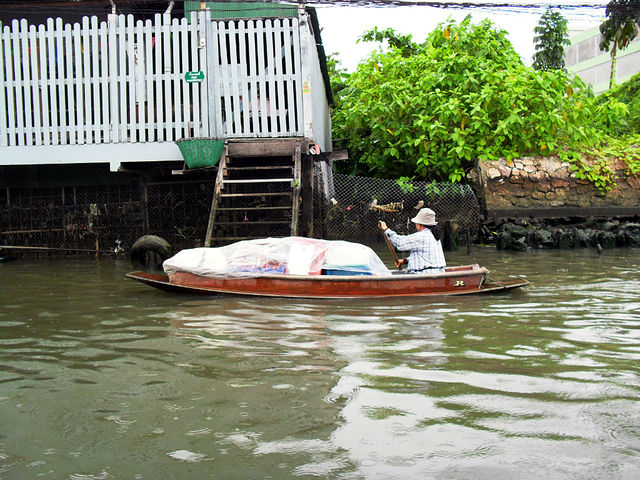 Bangkok -  Venice of the East  - Water transport