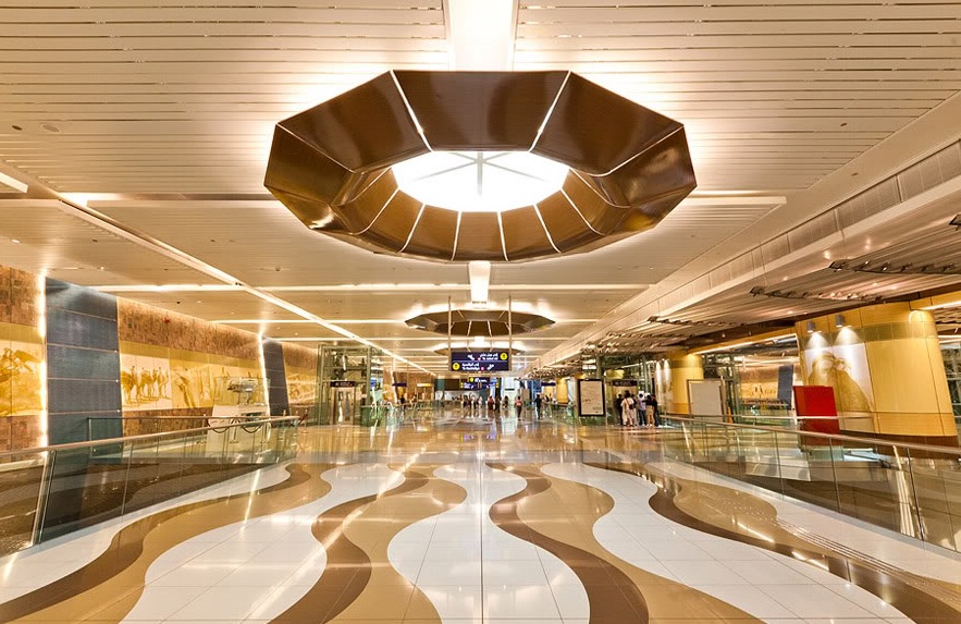 Mall of the Emirates Metro Station, Dubai - Delightful Station