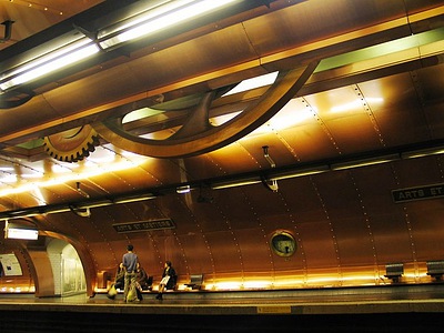 Arts et Métiers Station,  Paris, France - Fabulous Underground