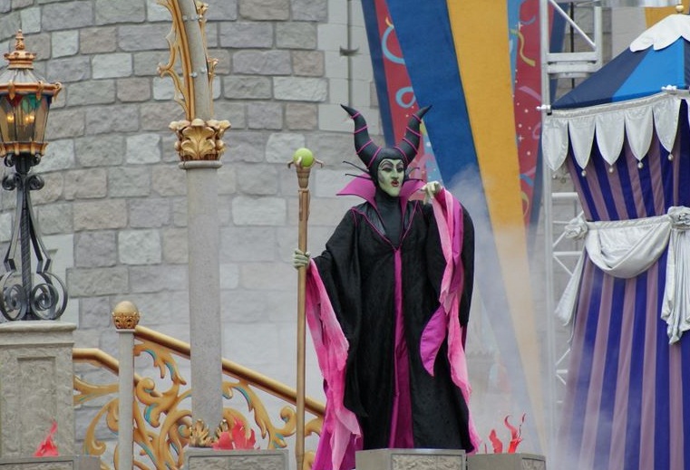 Disneyland in Orlando - The evil queen from the kingdom of evil