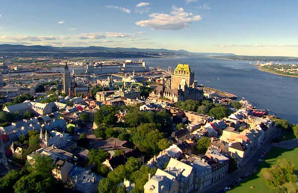 Quebec - Quebec aerial view