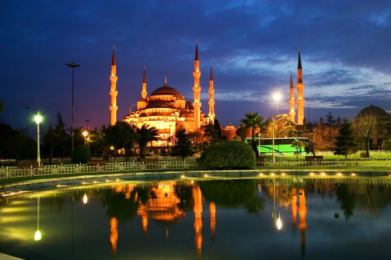 Blue Mosque  - Blue Mosque night view