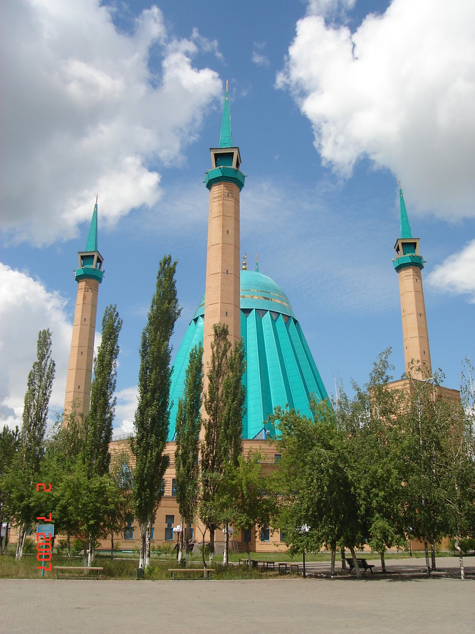 Mashkhur Jusup mosque in Pavlodar, Kazkhstan - General View of the mosque