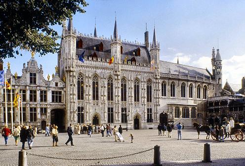 Bruges City Hall - City Hall external view
