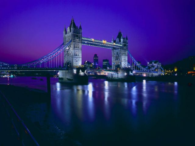The United Kingdom - General view of the Tower Bridge