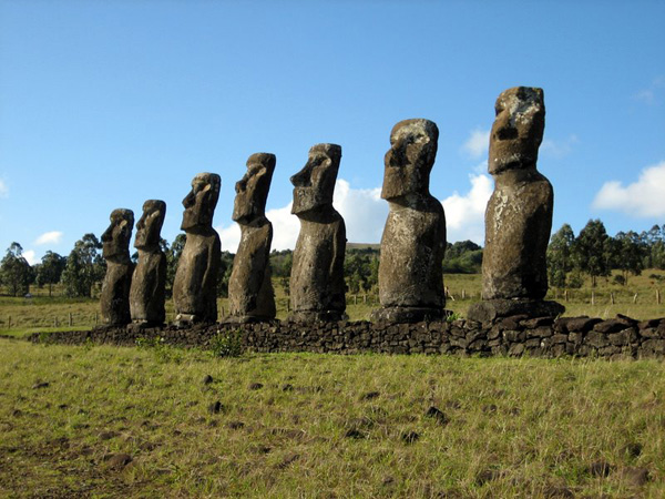 Easter Island - Moai Stone Statues