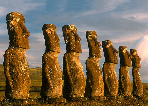 Easter Island - View on the Easter Island