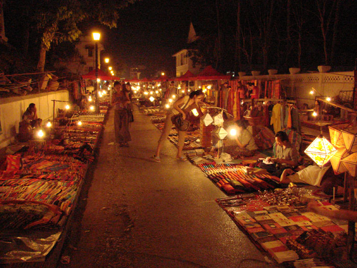 Laos - Laos night market