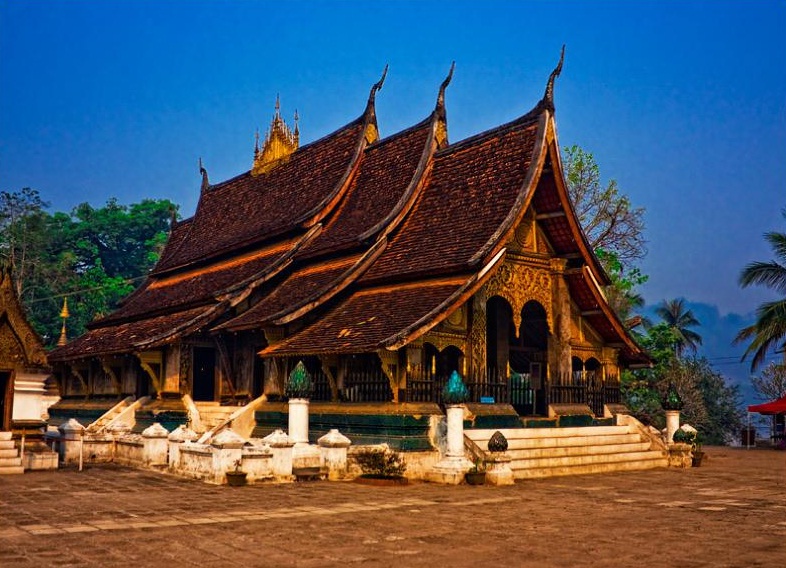 Laos - Wat Xieng Thong in Laos