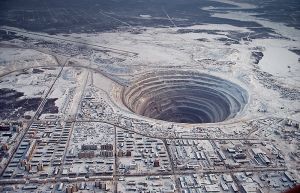 The Mirny Diamond Mine, Russia