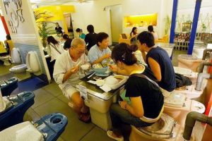 Modern Toilet Restaurant in Taipei, Taiwan