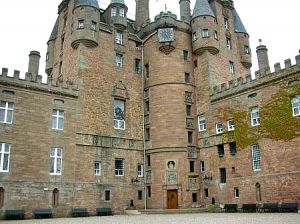 Glamis Castle in Scotland, UK
