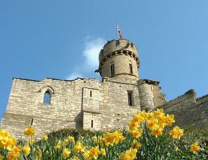 Lincoln Castle in UK