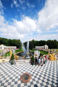 Peterhof Gardens in St. Petersburg