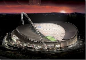 Wembley Stadium in UK