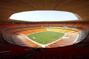 Soccer City Stadium in Johannesburg, South Africa