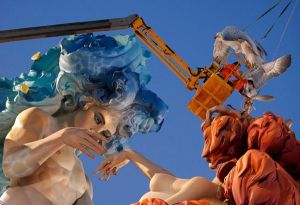 Las Fallas in Valencia, Spain