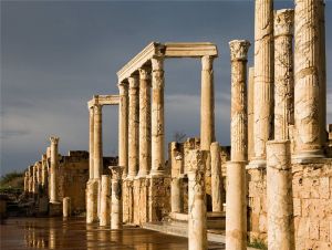 Leptis Magna in Libya