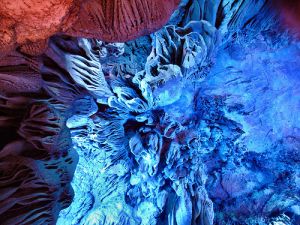 Reed Flute Cave in Guilin, China