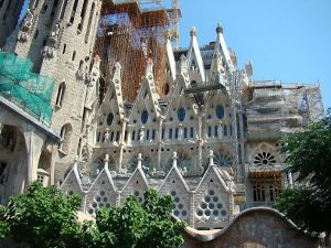 Sagrada Familia in Barcelona, Spain