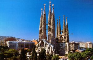 Sagrada Familia in Barcelona, Spain