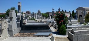Almudena Cemetery in Madrid, Spain