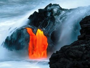 Volcanoes National Park in Hawaii, USA