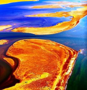 Kasegaluk Lagoon in Alaska