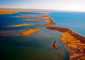 Kasegaluk Lagoon in Alaska